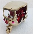 Handcrafted Brass Tuk Tuk Taxi