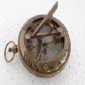 Handmade Pocket sundial Compass
