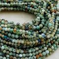 Crysocolla Micro Round Gemstone Beads