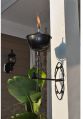 Wall Mount Tiki wick oil lamp Torch