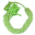 5 Strand Lot of Faceted Peridot Gemstone Rondelle 3-4mm Beads Strands