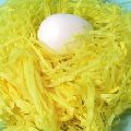 Yellow Colour Balled Shredded Crepe paper