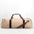 DUFFLE BAG WITH VT LEATHER TRIM
