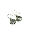 Amethyst Gemstone Silver Jewelry Earring