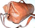 Leather Military Duffel Bag