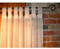 100% Cotton Gauze Tab Curtain, 44 inches X 108 inches