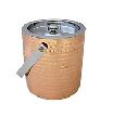 Stainless Steel Plate Copper Bar Ice Bucket
