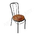 Wood Metal Dining chair