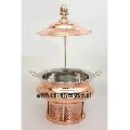 Copper Chafing Dish with Lid Stand
