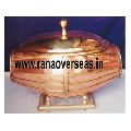 Drum Look Brass Chafing Dish
