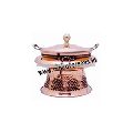 Indian Copper Chafing Serving Dish