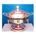 Party used Copper Chafing Dish.