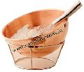 Pure Copper Mixing Bowls with Stand.