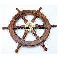Wooden Brass Fitting Ship Wheels