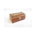 Wooden Brass Inlay Gifted Box