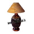 Wooden Carved Lamp
