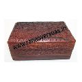 Wooden Carving Handcrafted Square Shape Box