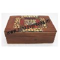 Wooden Plain Handcrafted Coloured Inlay Box