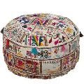 POUF COVERS EMBROIDERY