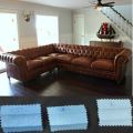 sectional chesterfield sofa design genuine leather