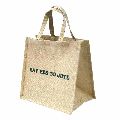 Eco-friendly bag bag with jute self handle