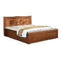 Single Wooden Bed