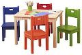 Wooden Table Chair Set