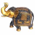 Brass Statue Elephant table decor figure