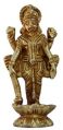 Lord Vishnu Brass Sculpture