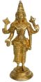 solid metal Lord Vishnu