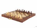 Classy Hand Carved Wooden Decorative Folding Travel Chess