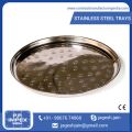 Round Stainless Steel Tray