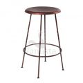 Bar Stool With Copper Finish Legs