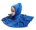 Metallic Blue Color Soft Hosiery Cotton Stretchable