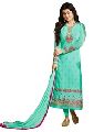Women Casual Wear Georgette Embroidery Salwar Kameez Suits