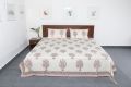 Exclusive Printed Design Cotton Fabric Double Bed Sheet