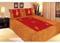 Jaipuri Cotton Double Bed Sheet