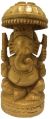 Lord Ganesha Handmade carved Wooden Handicraft