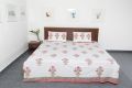 Pure cotton Hand Block Printed Double Bed Sheet VIDBS9028