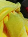 Yellow Velboa Fur Fabric