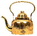 Brass Designer Tea Pot Kettle Inside Tin Lining,Serving Tea Coffee