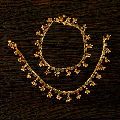 Antique Delicate Payal With Gold Plating