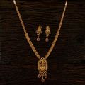 Antique Temple Necklace With Gold Plating