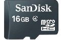 16 GB Sandisk Memory Card
