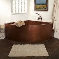 Antique Hammered Copper Bath Tub