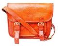 Real Goat leather ladies hand bag and sling bag