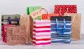 Multicolored Printed Paper Shopping Bags