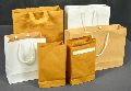 White and Brown Paper Shopping Bags