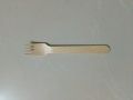 Areca Leaf Wooden Fork