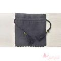 100 pcs Black Cotton Jewelry Gift Bags